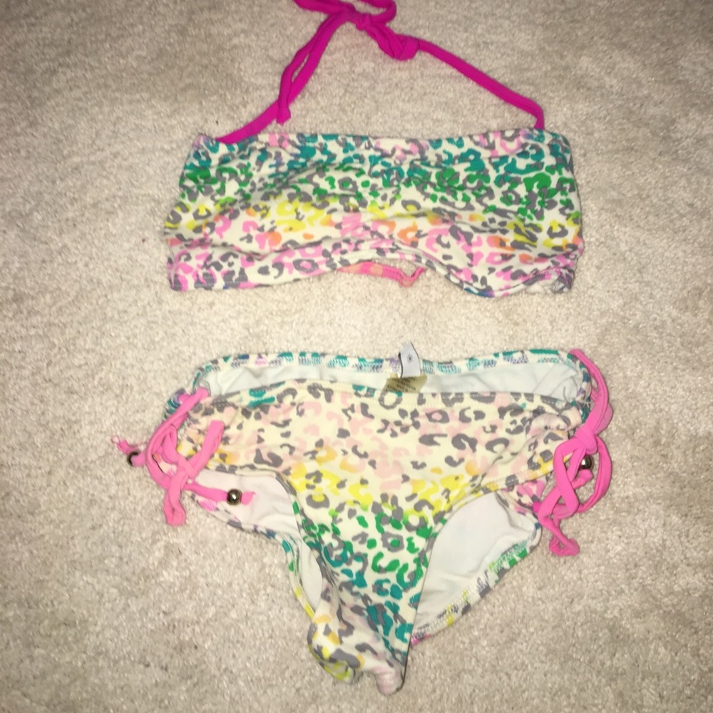 Two piece bathing suit